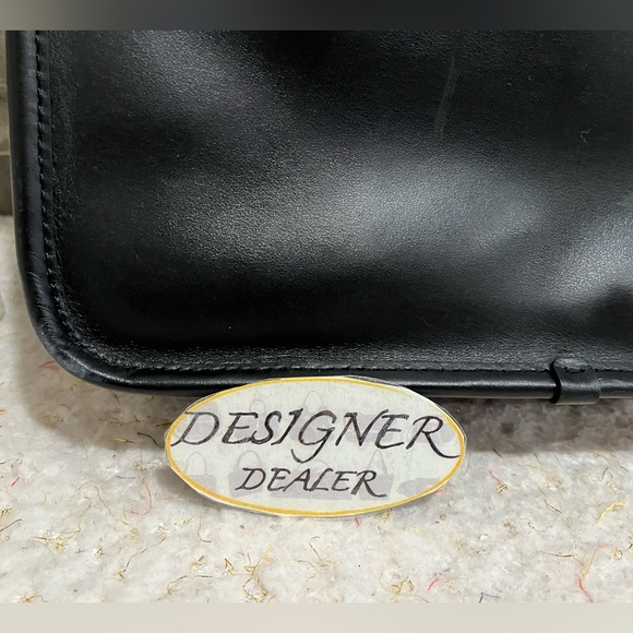 COACH Heritage Map Smooth Leather Crossbody C2906 GUC! - Picture 6 of 12